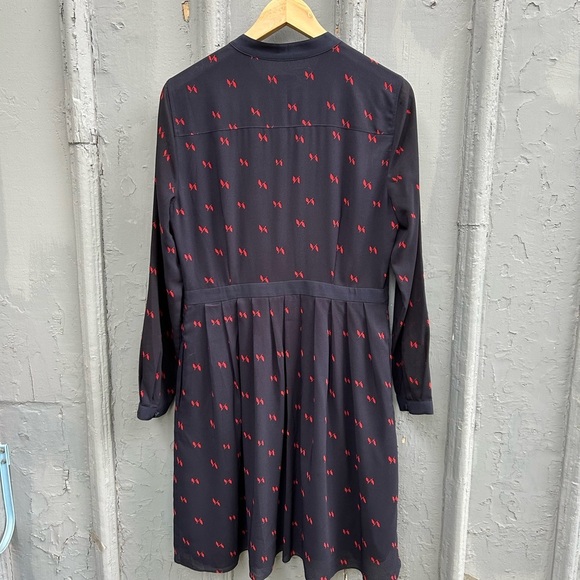 J Crew Pleat Detail Dress, Size 8 - Picture 2 of 11